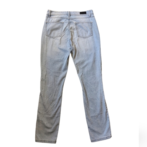 Sound/Style dissestresed comfort stretch Mide rise blue jeans size 4 - Picture 2 of 6